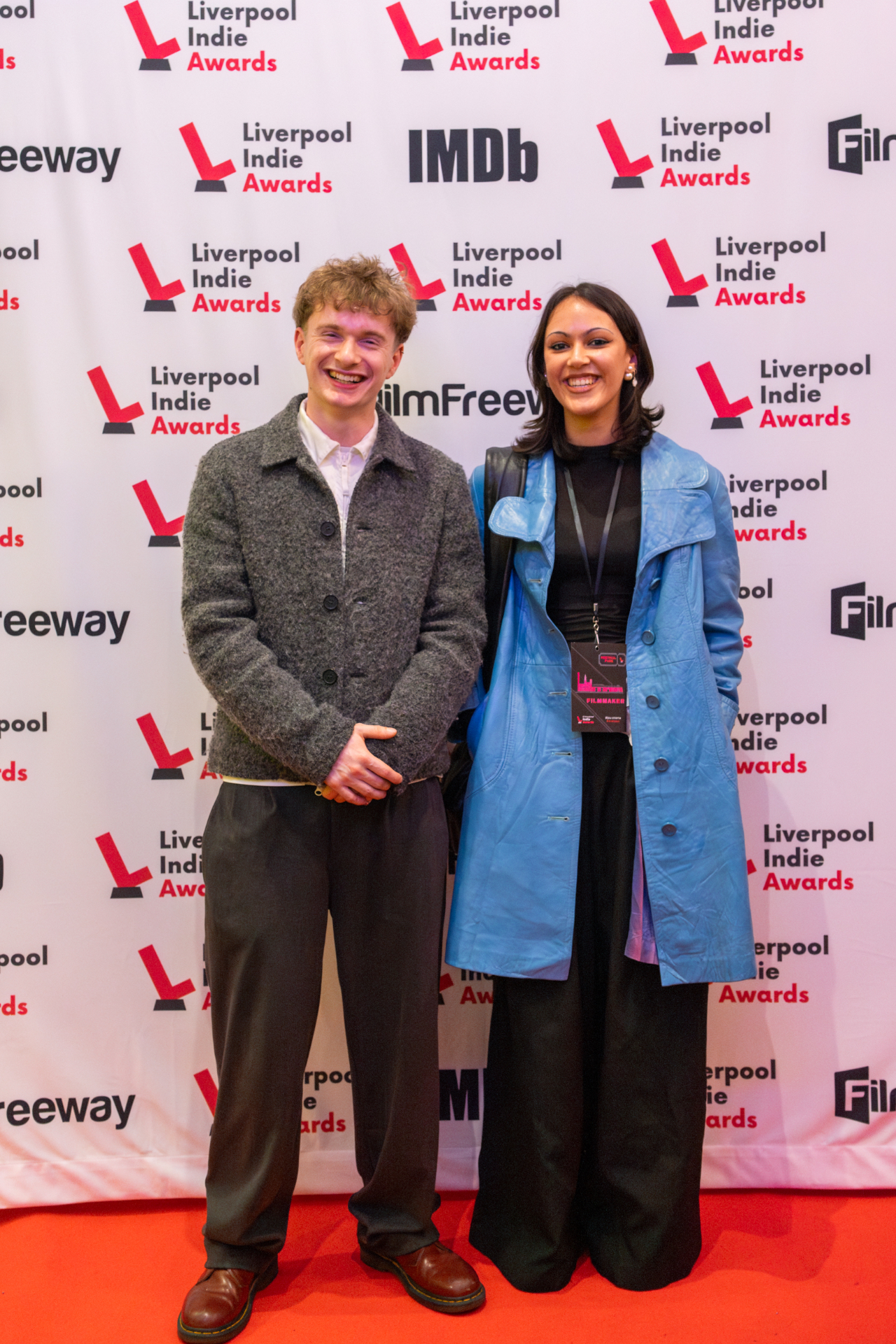 Shanti Scalpello at the Liverpool Indie Awards